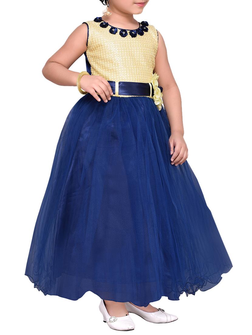 dark blue net  gown - 15704852 -  Standard Image - 1