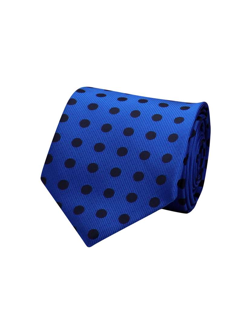 blue micro fiber tie