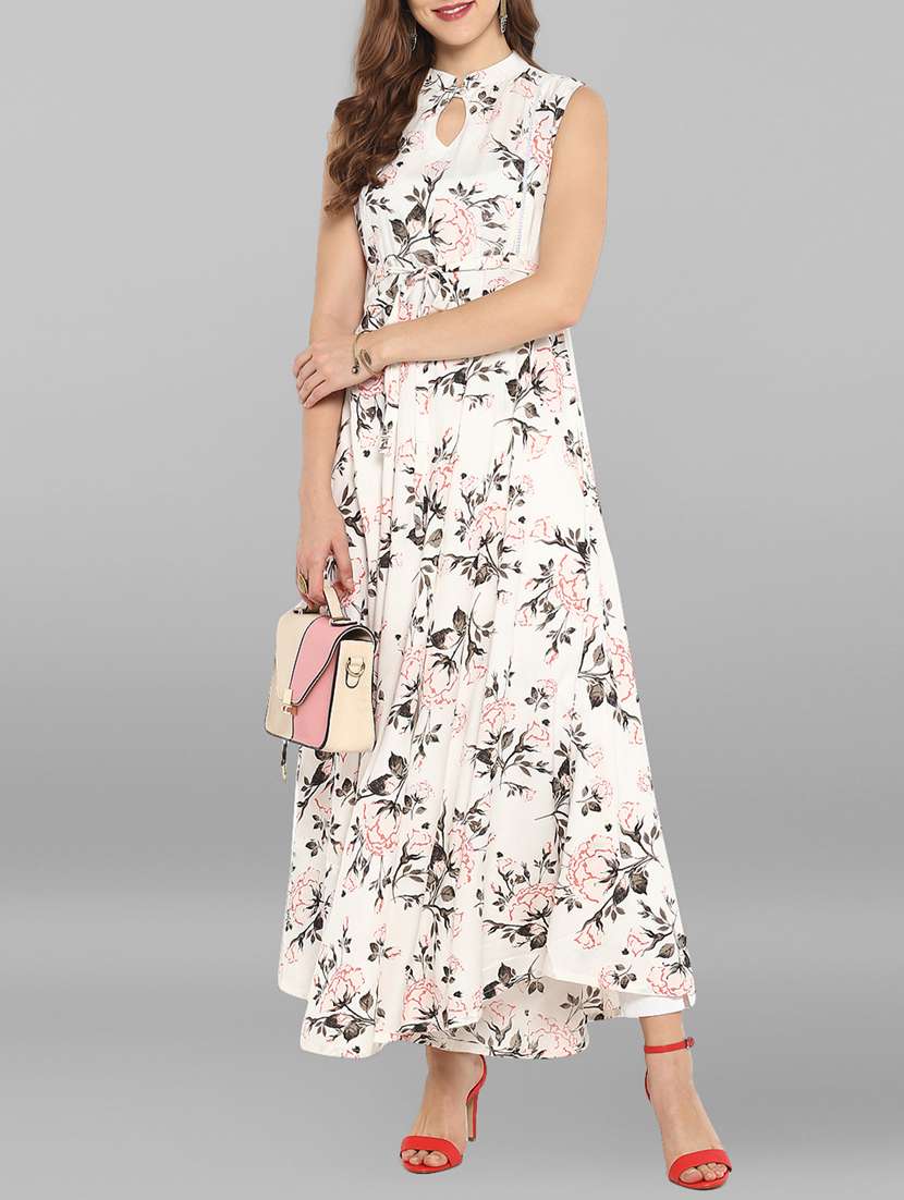 women's fit & flare floral dress