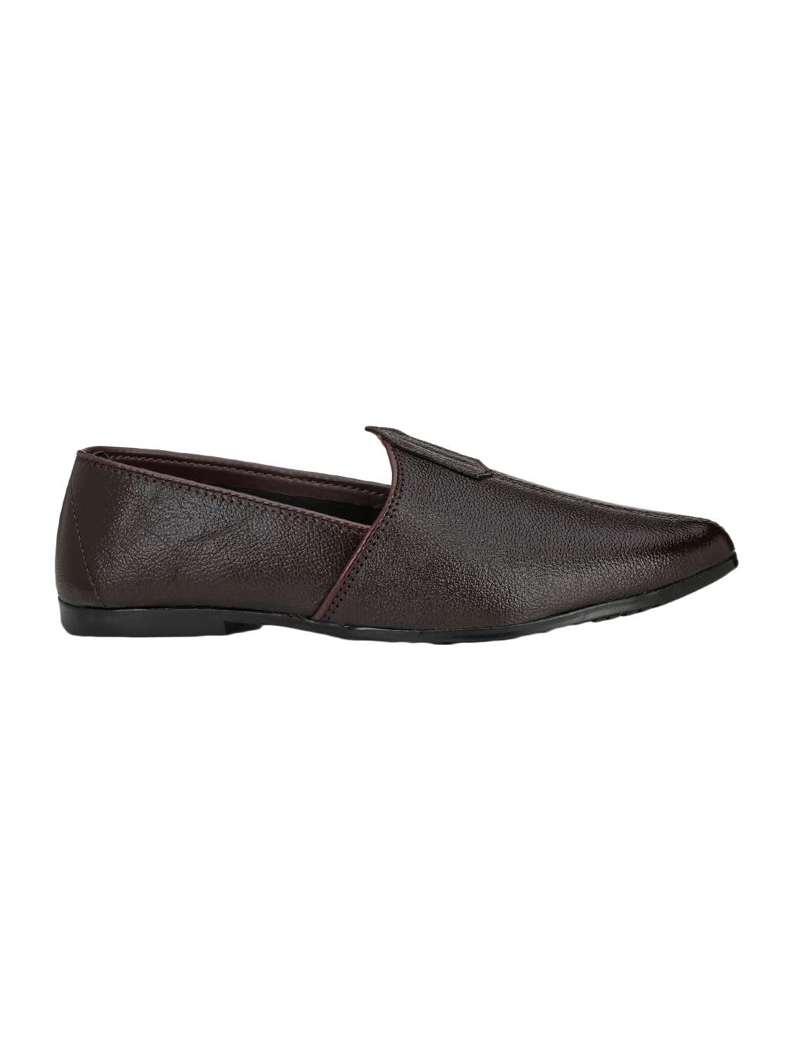 brown leather slip on jutis - 15709002 -  Standard Image - 1
