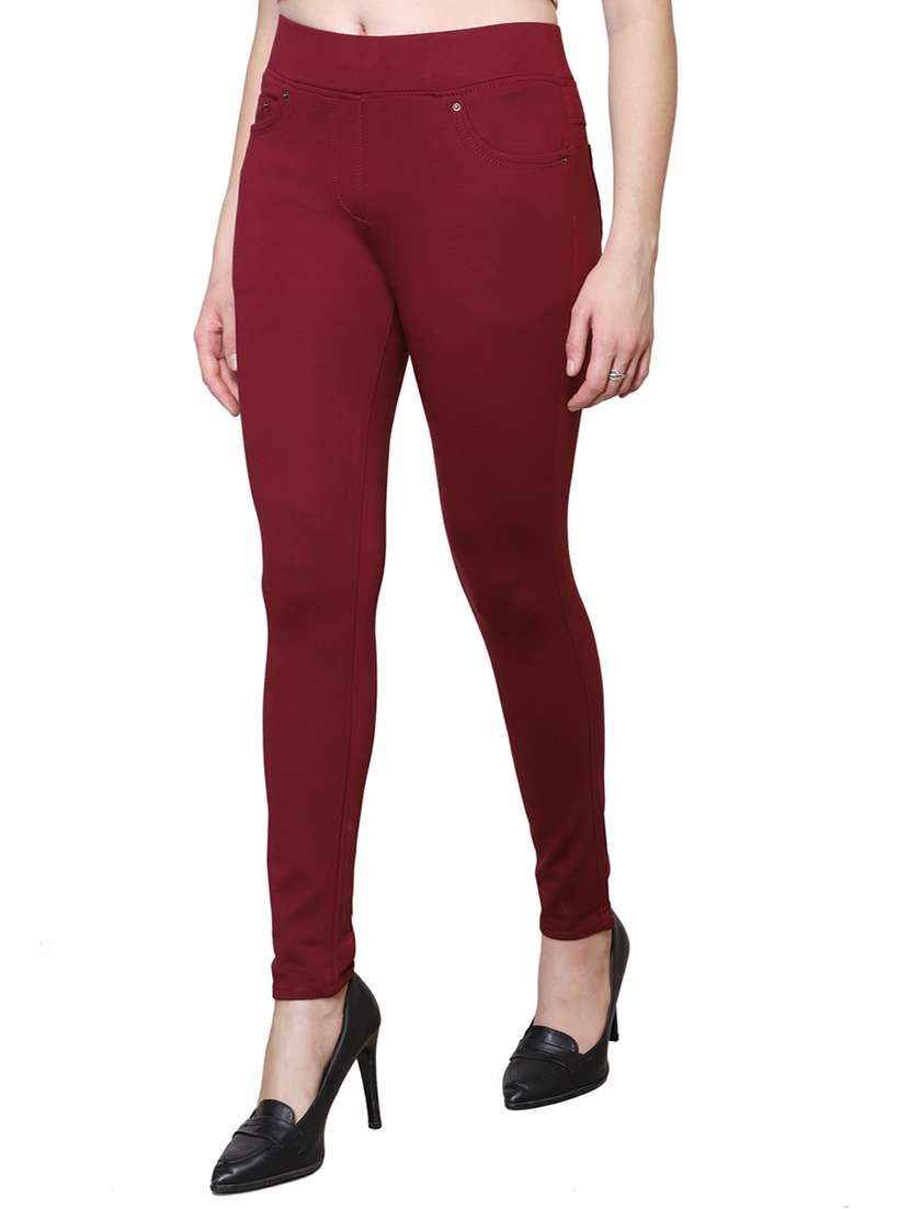 pocket detail high waist jegging - 15709289 -  Standard Image - 1