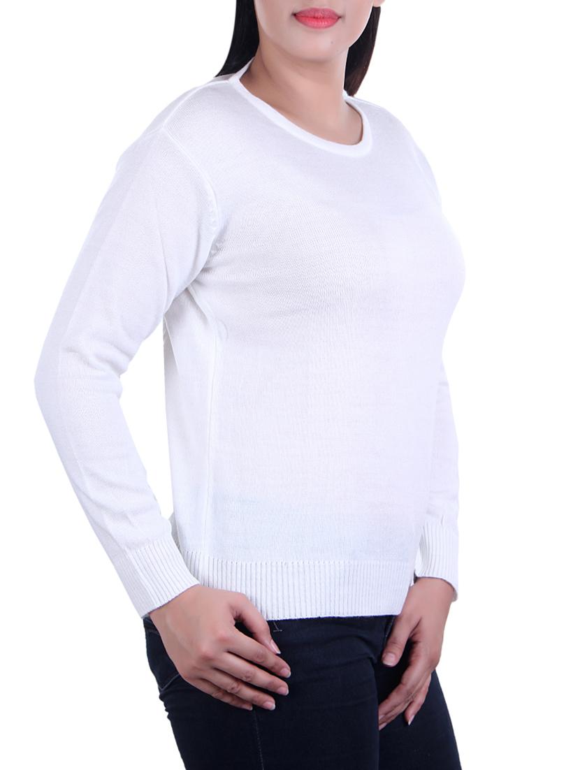 daisy white solid top - 15720518 - Standard Image - 1