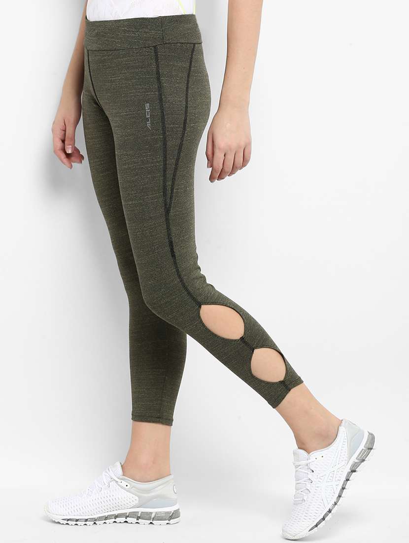 mid waist cutout detail track pant - 15735489 - Standard Image - 1
