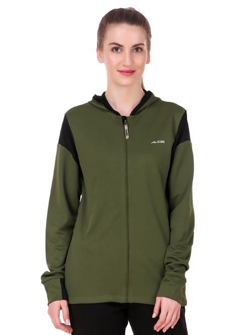 contrast detail hooded jacket - 15735516 - Standard Image - 0