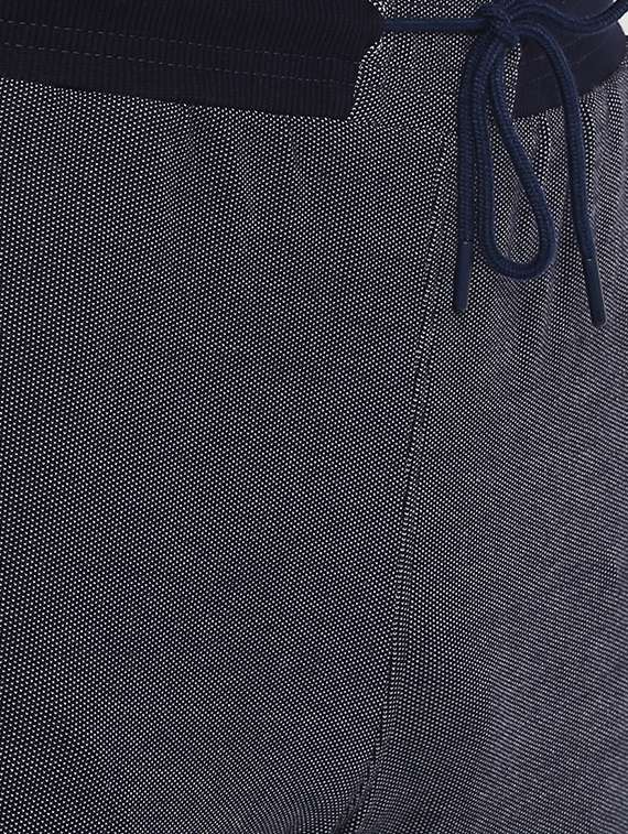 navy blue cotton full length track pant - 15736755 - Standard Image - 4