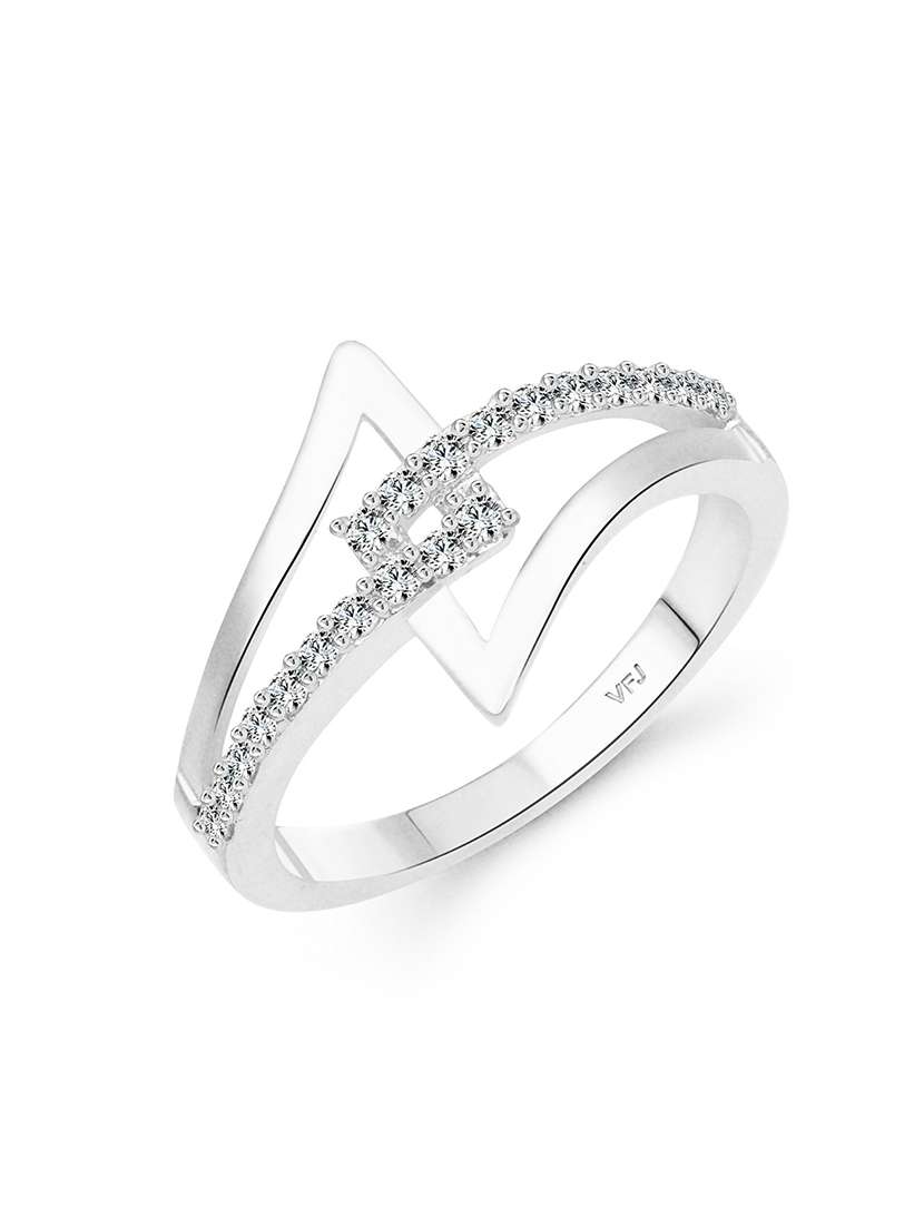 silver metal finger  ring