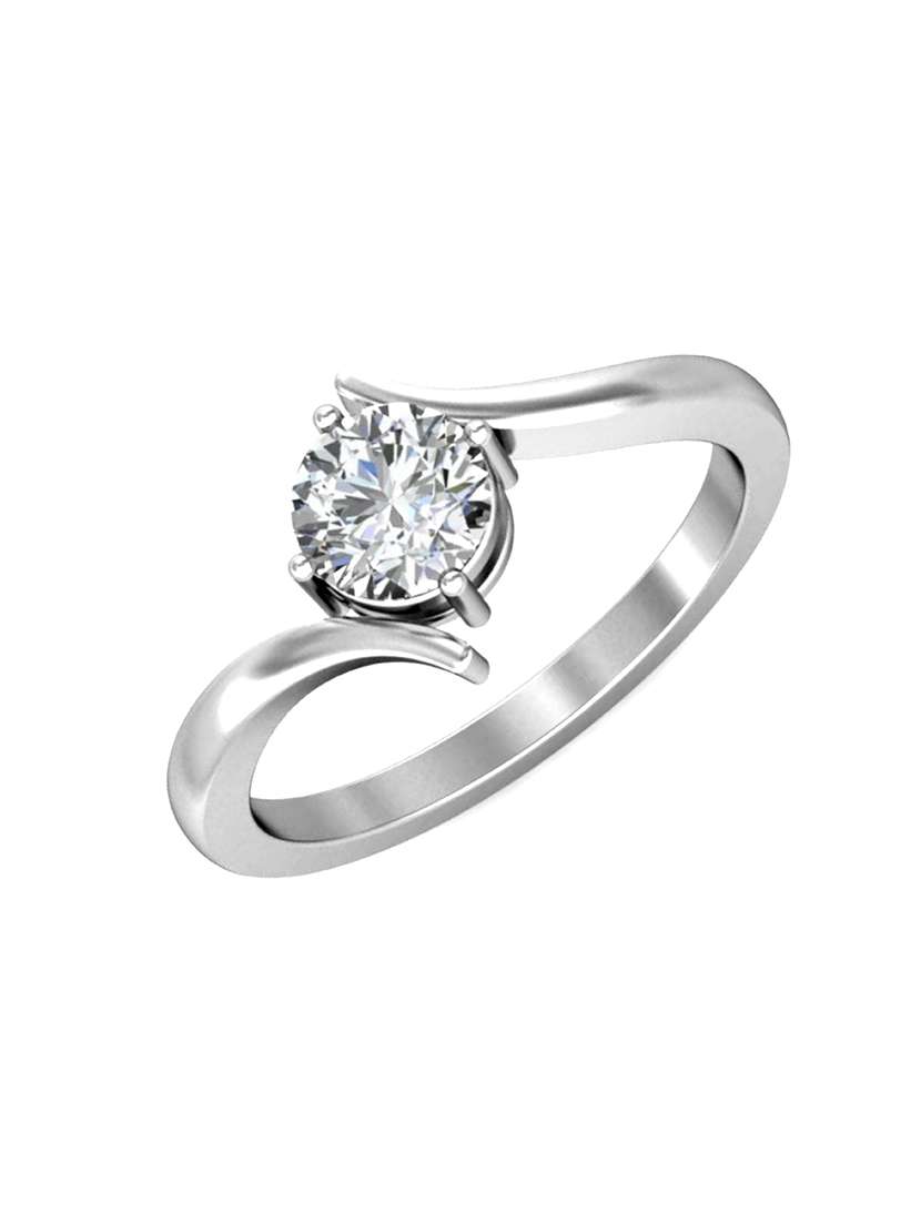 silver metal finger  ring