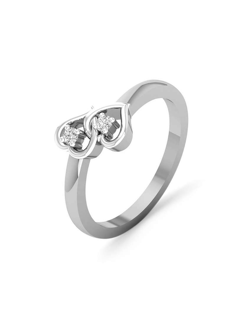 silver metal finger  ring