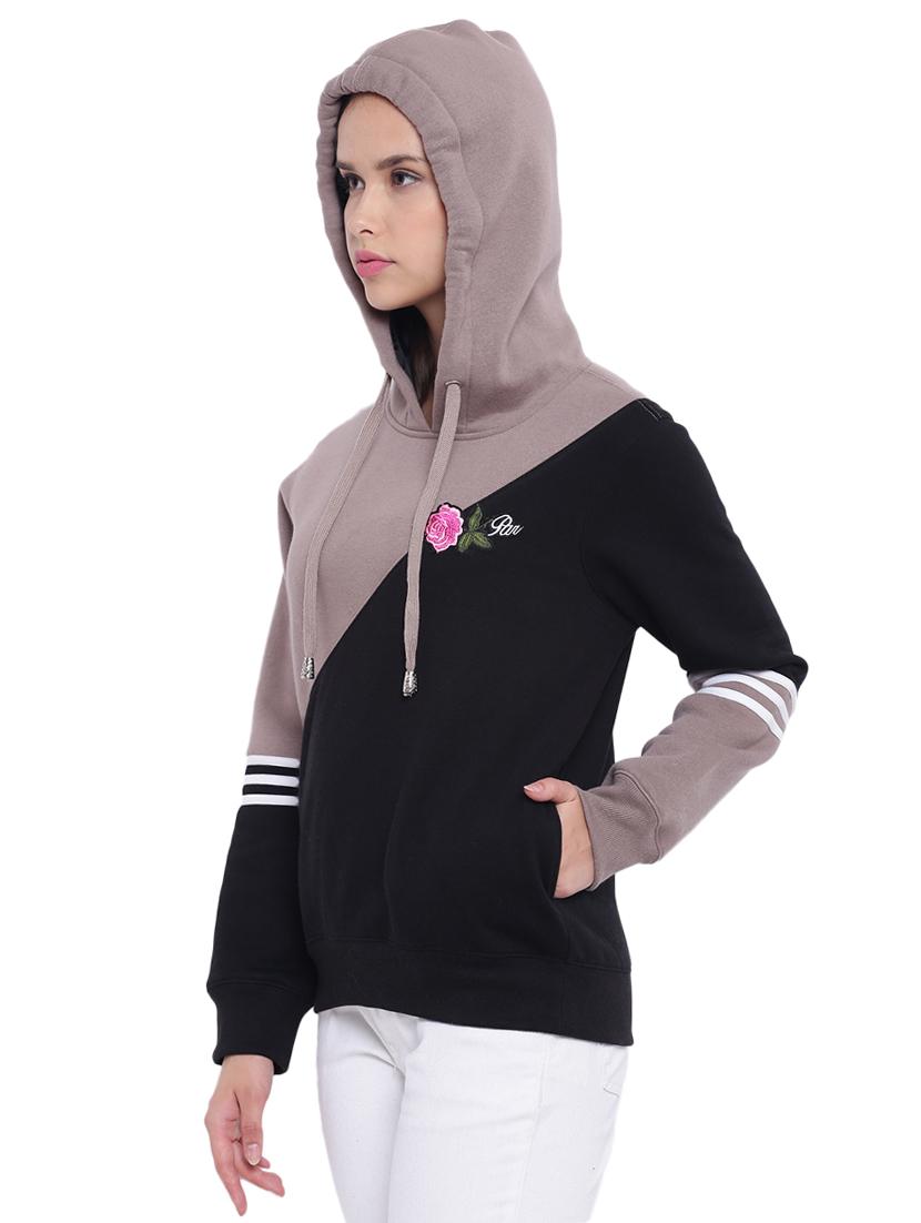 women's color block sweatshirt - 15739533 - Standard Image - 1
