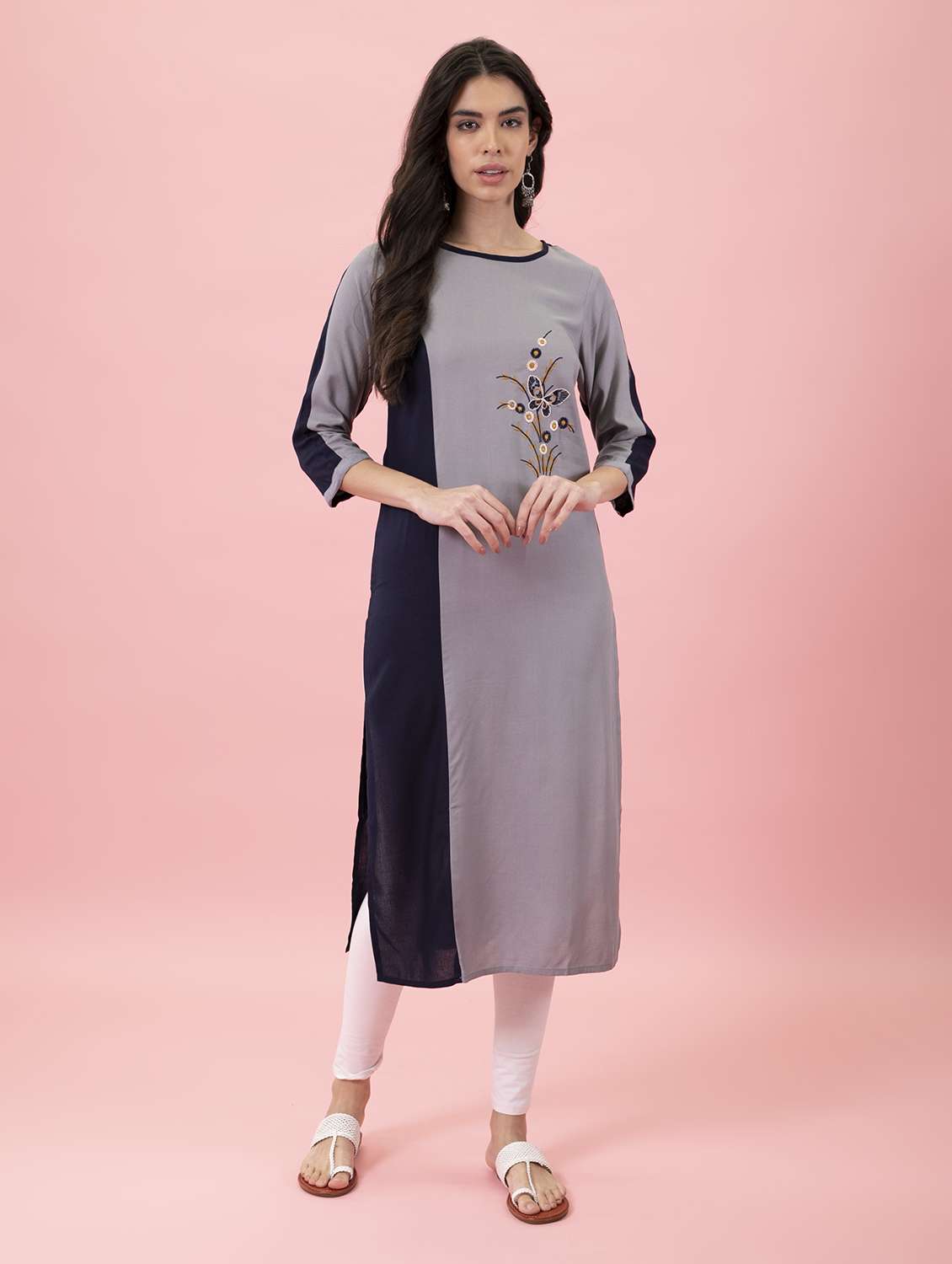 women's straight kurta