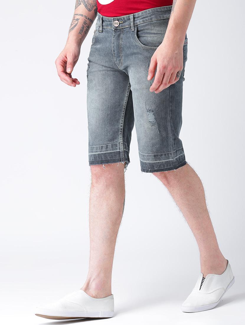 blue cotton blend shorts - 15740982 -  Standard Image - 1