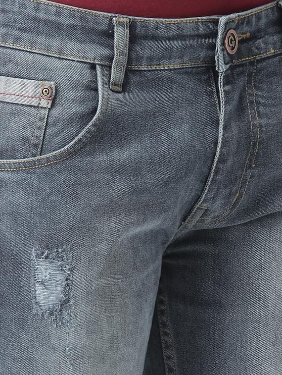 blue cotton blend shorts - 15740982 - Standard Image - 4