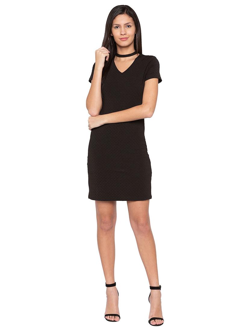 women's sheath solid dress - 15744043 - Standard Image - 4