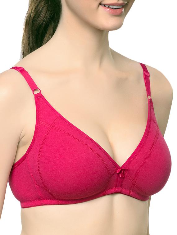 bow patch solid bra - 15745764 -  Standard Image - 1