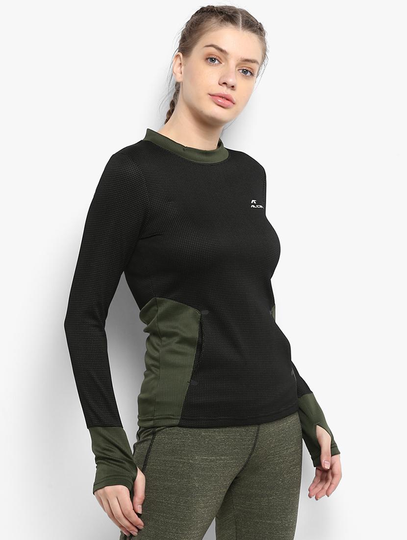 thumb hole sleeved sports sweatshirt - 15746323 - Standard Image - 1