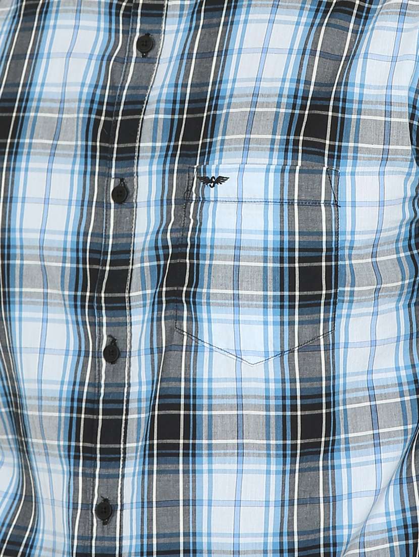 mens checks casual shirt - 15747321 -  Standard Image - 4