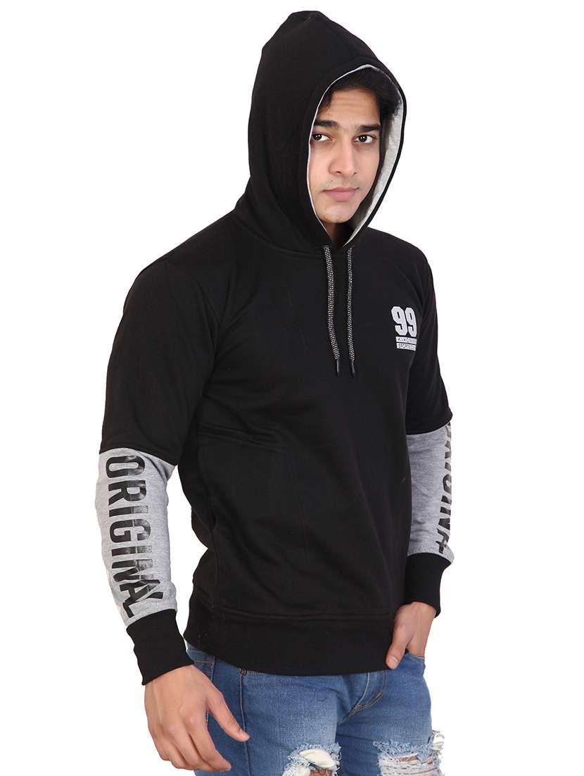 mens placement print sweatshirt - 15747560 -  Standard Image - 1