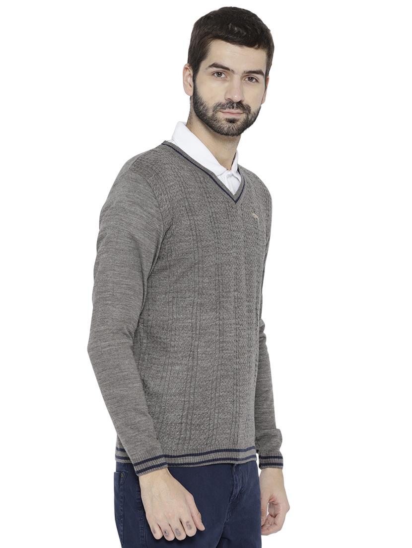 grey acrylic pullover - 15747887 - Standard Image - 1