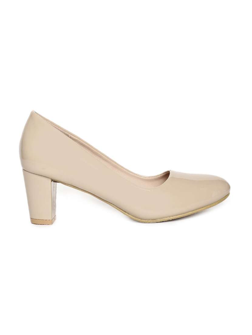 beige slip on pumps - 15748313 -  Standard Image - 1