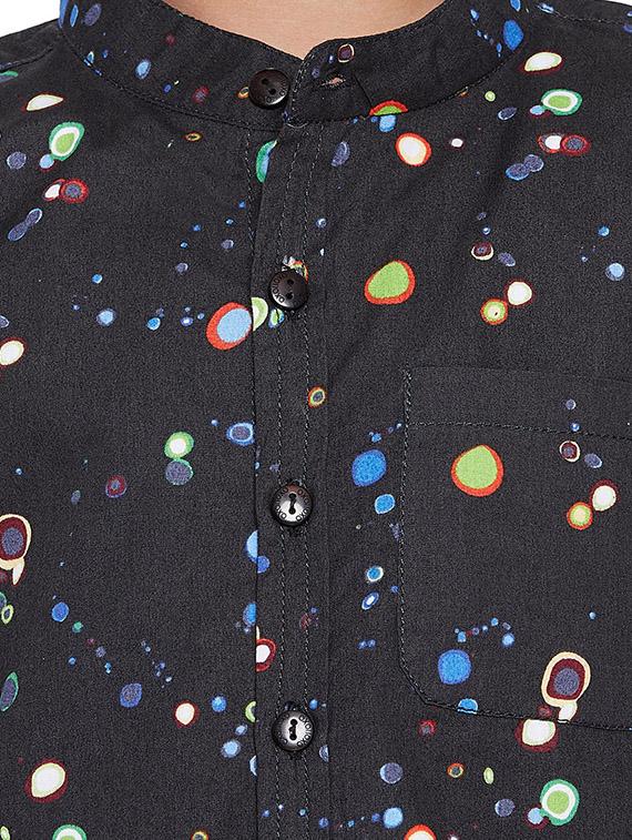 black cotton shirt - 15748710 - Standard Image - 4