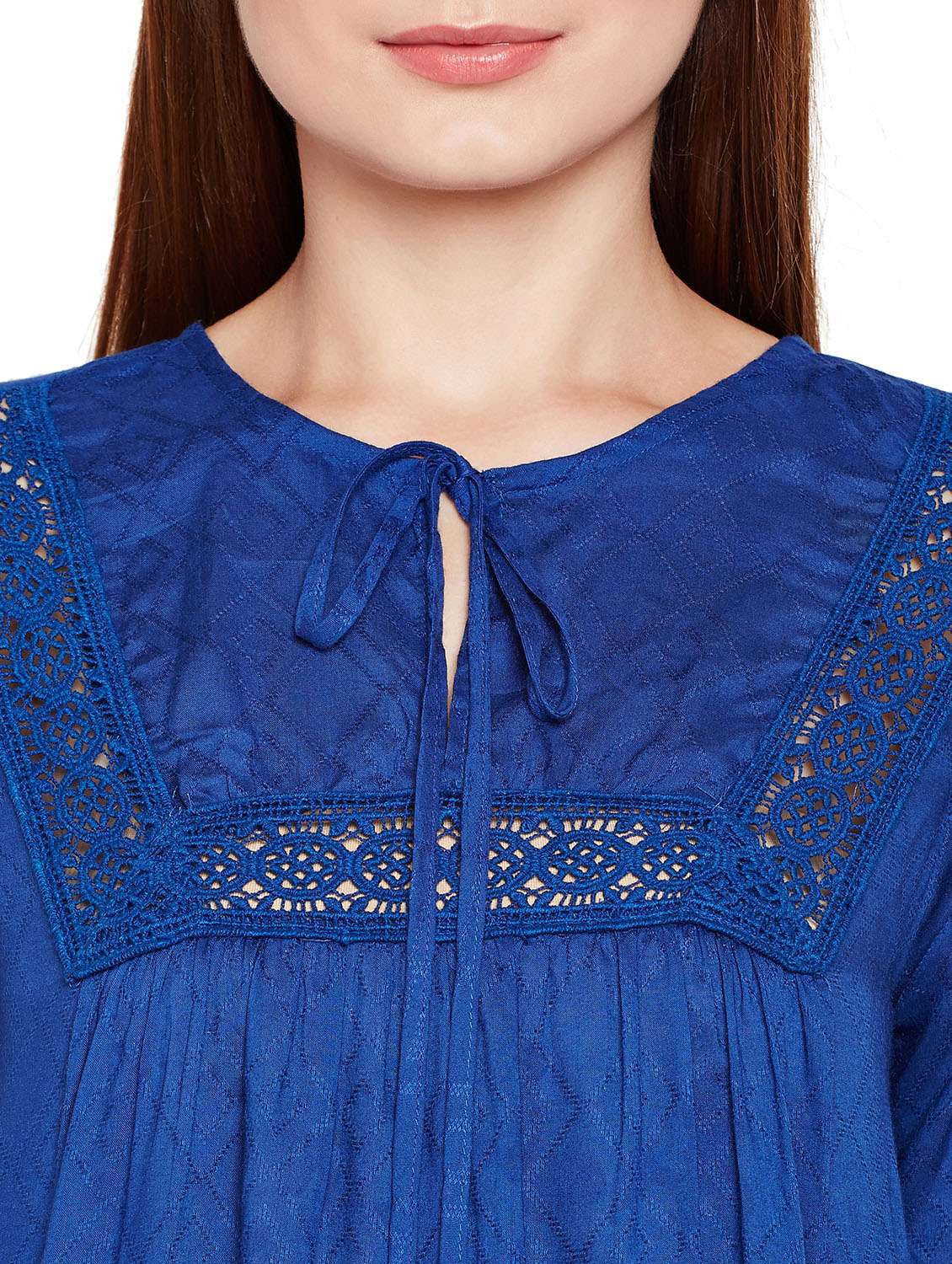 lace insert pom ppm edged top - 15750540 -  Standard Image - 4