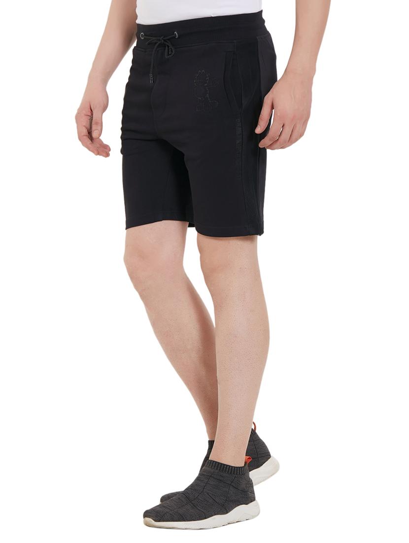 black cotton shorts - 15750634 -  Standard Image - 1