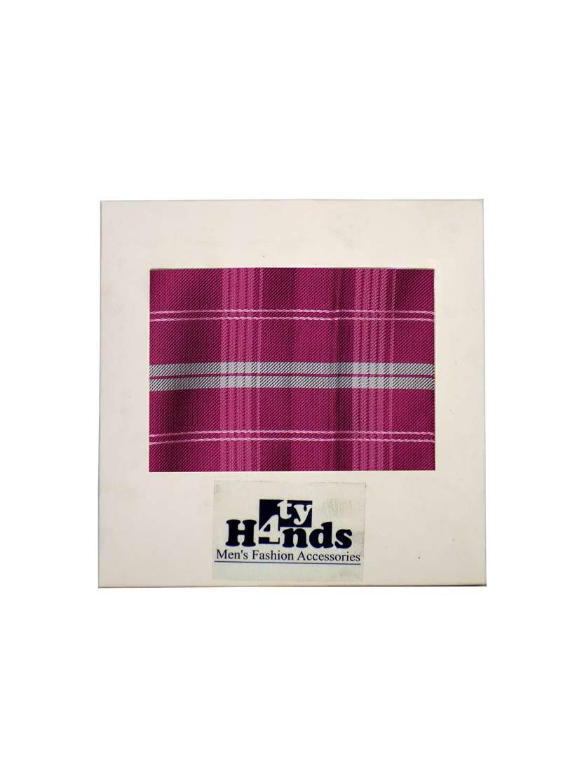 pink polyester pocketsquare - 15751915 -  Standard Image - 1