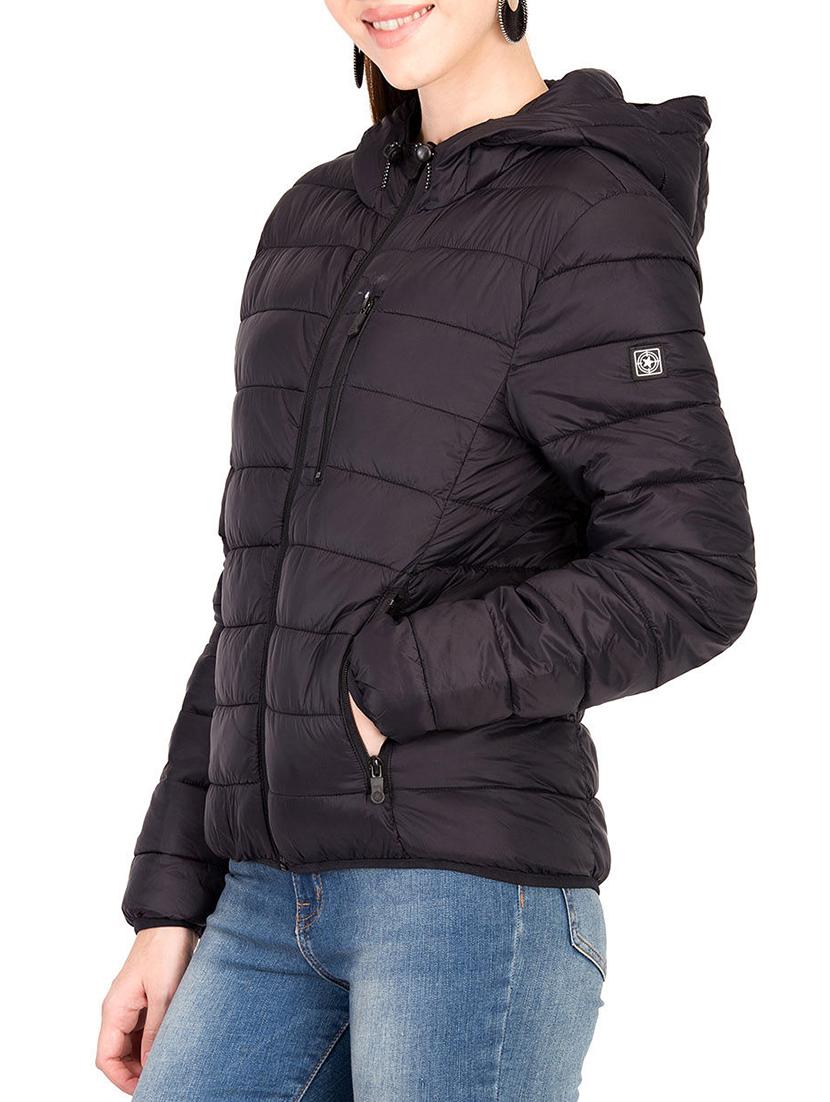 hooded quilted & padded jacket - 15751966 - Standard Image - 1