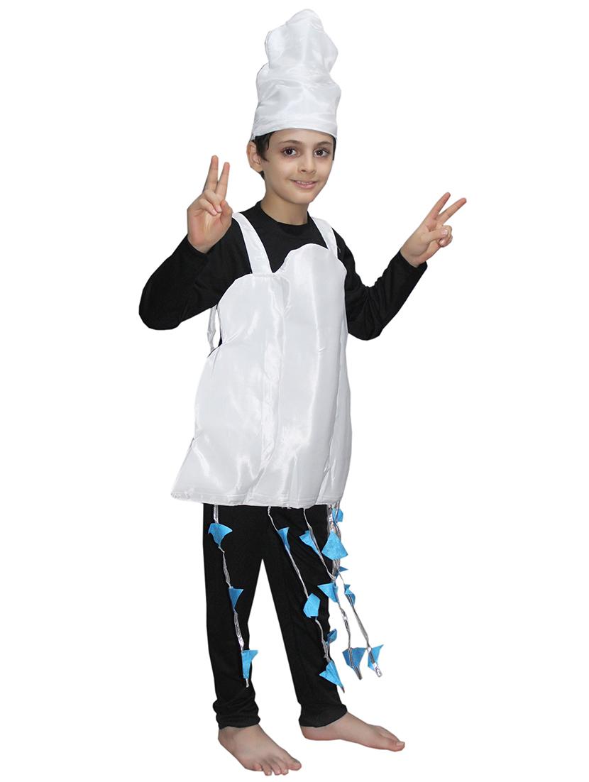 white polyester costume - 15755564 -  Standard Image - 1