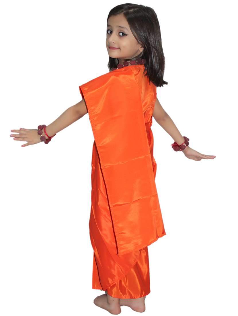orange polyester costume - 15755604 -  Standard Image - 1