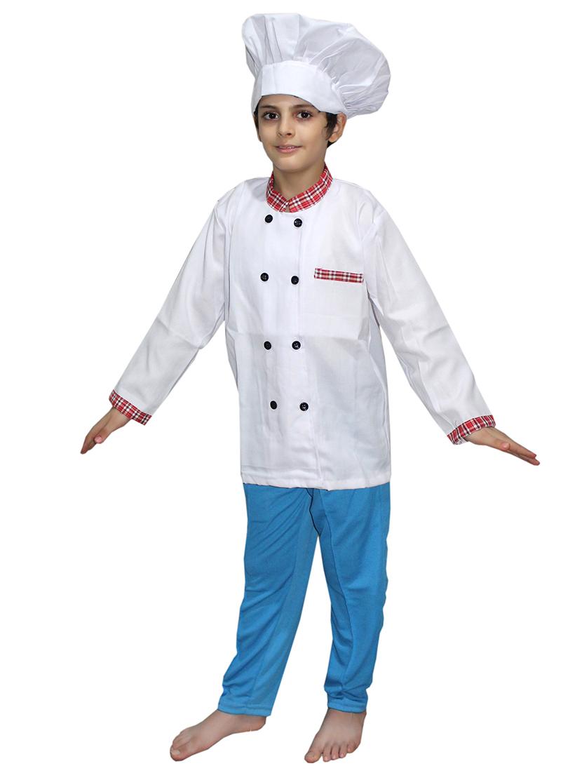 white polyester chef costume - 15756094 - Standard Image - 1