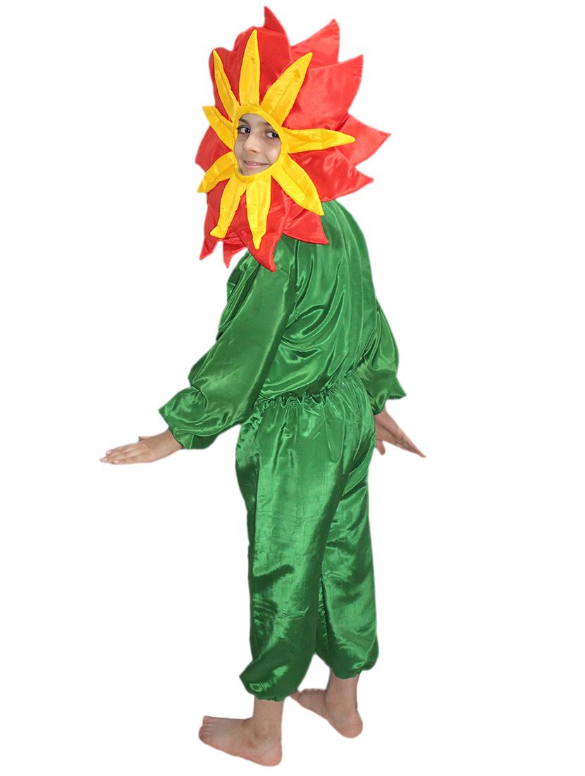 red polyester costume - 15756109 -  Standard Image - 1