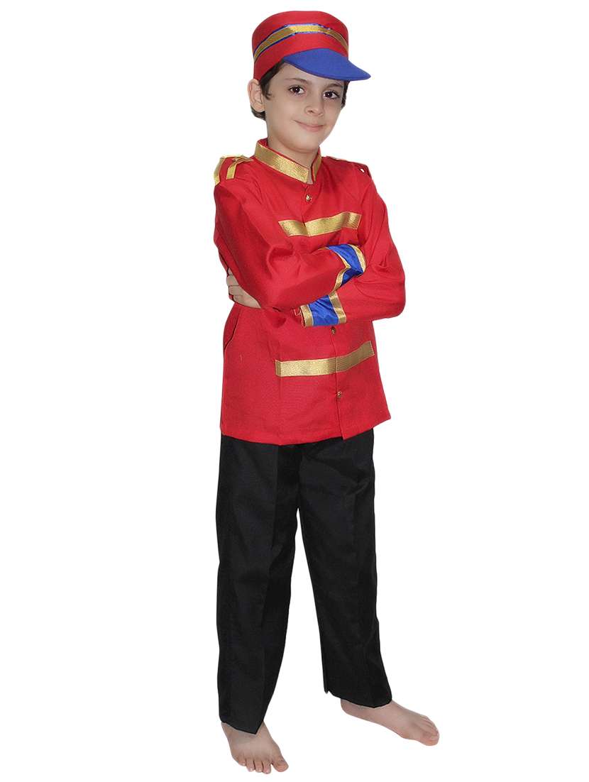 red polyester costume - 15756118 - Standard Image - 1