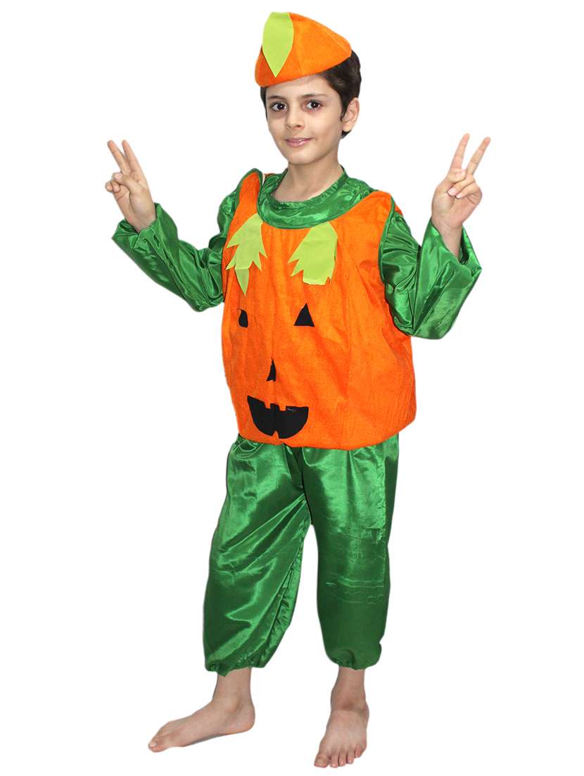 orange polyester pumpkin costume - 15756146 - Standard Image - 1
