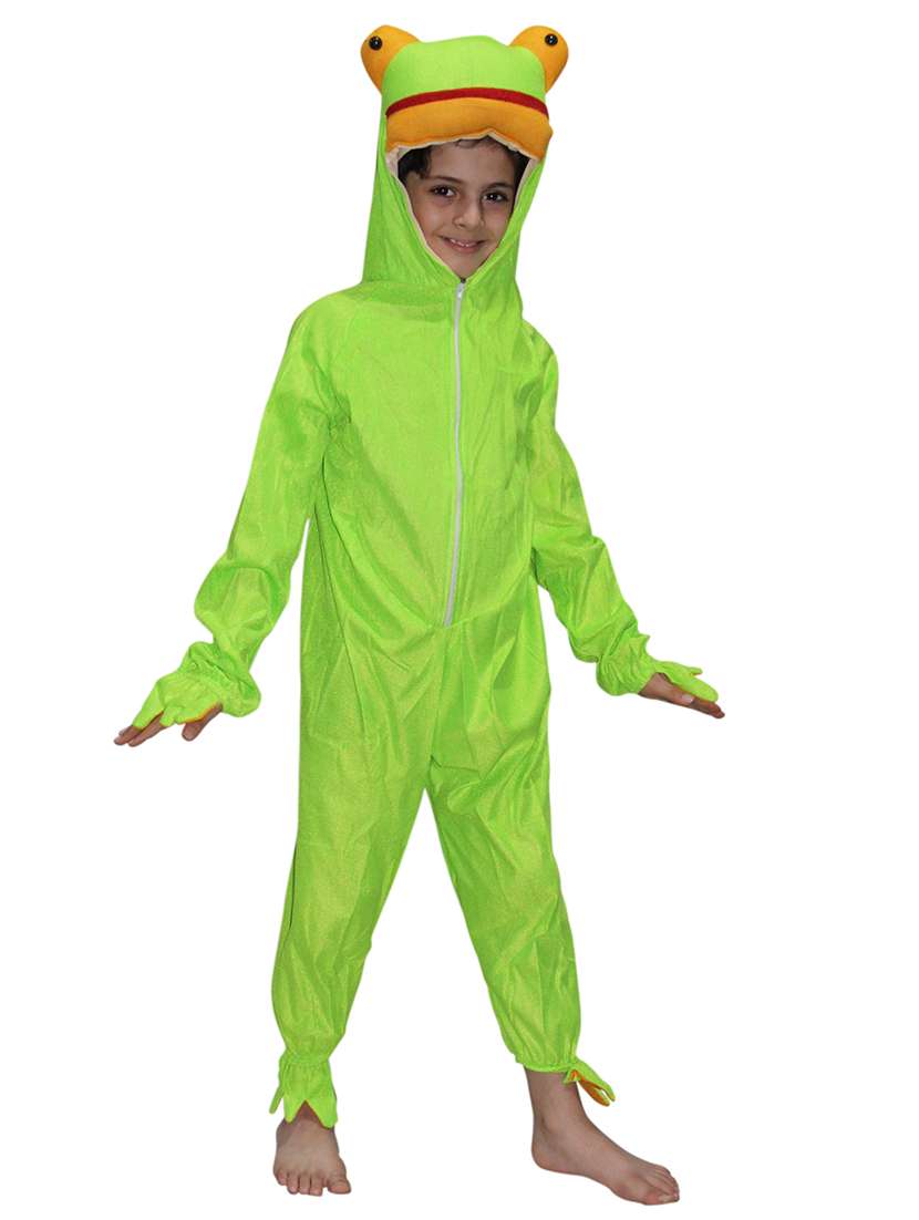 green polyester costume - 15756177 -  Standard Image - 1