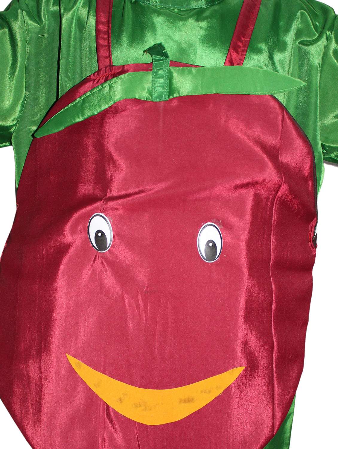 red polyester pomegranate costume - 15759067 -  Standard Image - 1