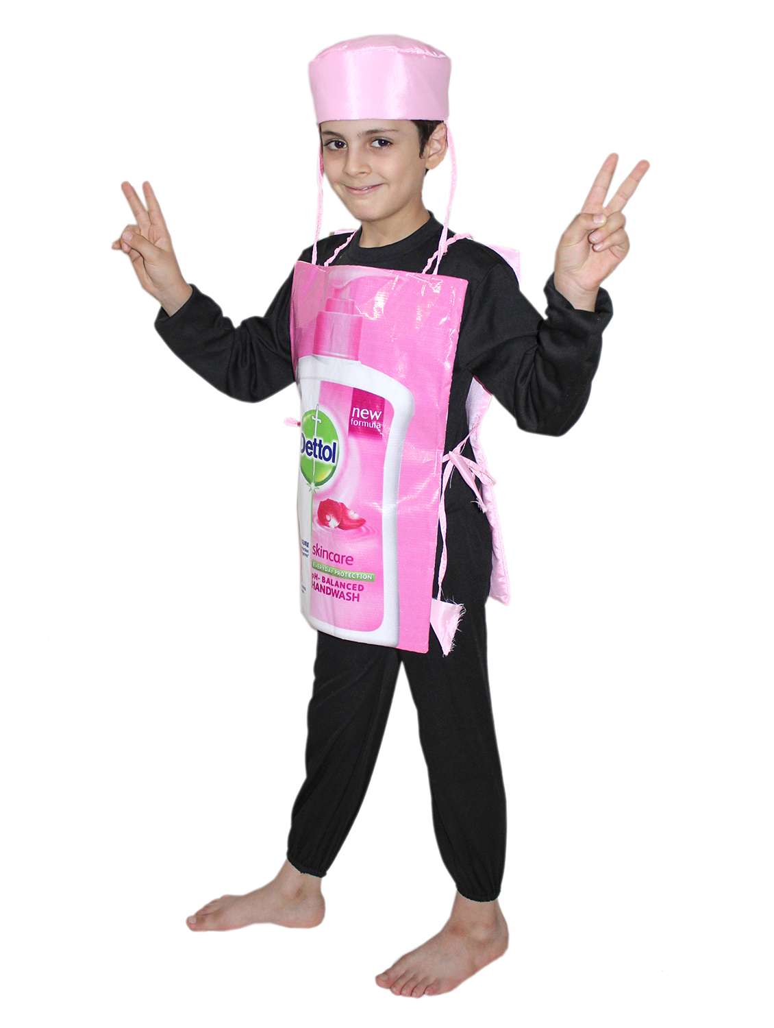 pink polyester handwash costume - 15759074 -  Standard Image - 1