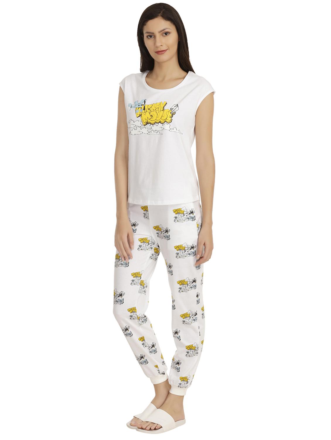 quirky print nightwear pajama set - 15760300 - Standard Image - 1