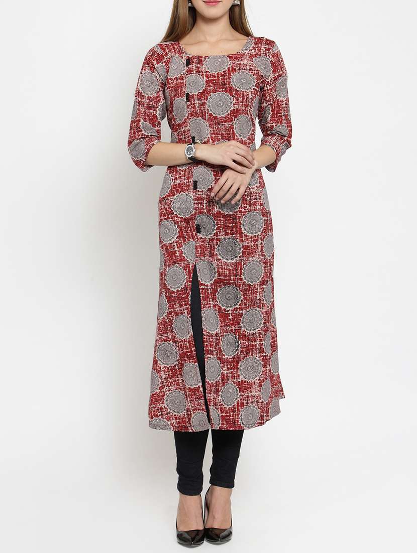 women's front slit kurta