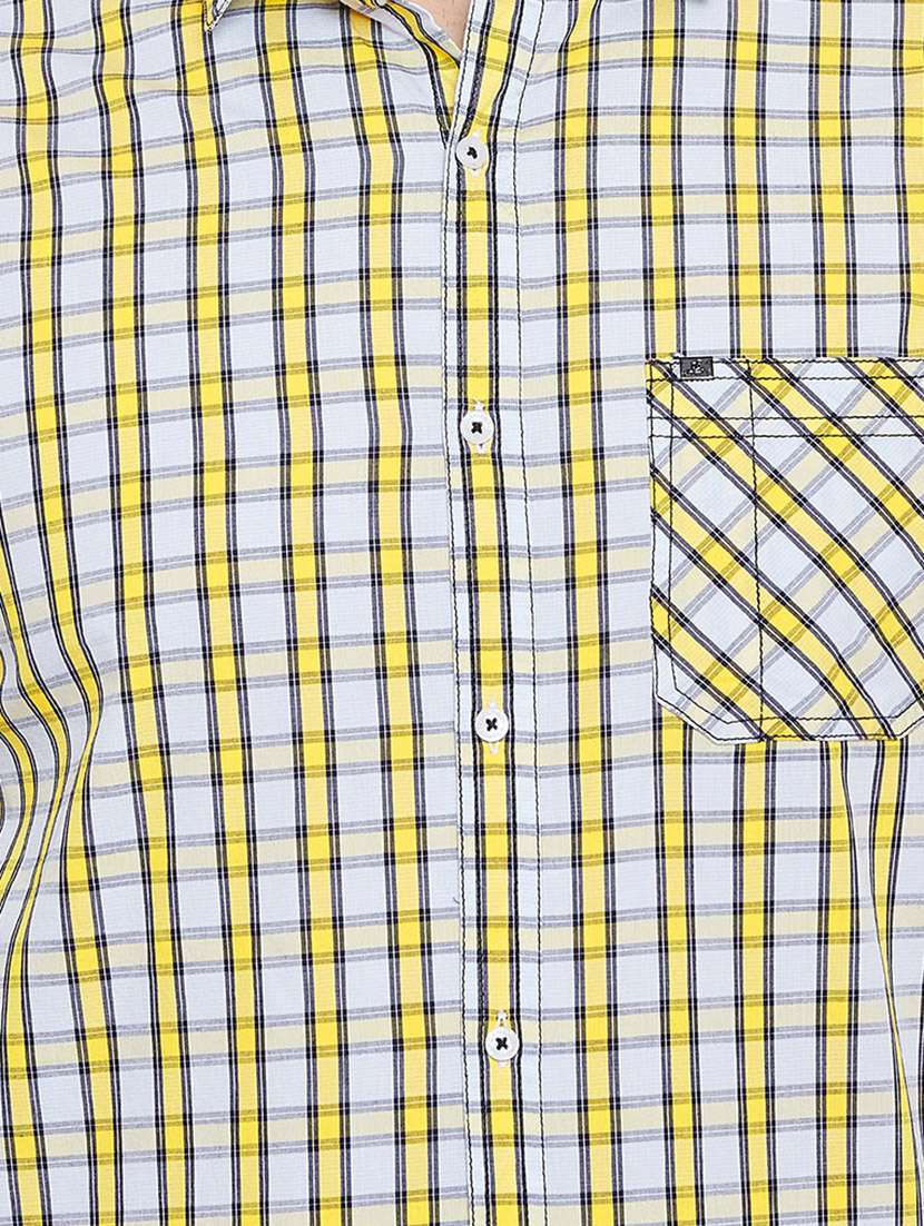 multi colored chekered casual shirt - 15764767 -  Standard Image - 4