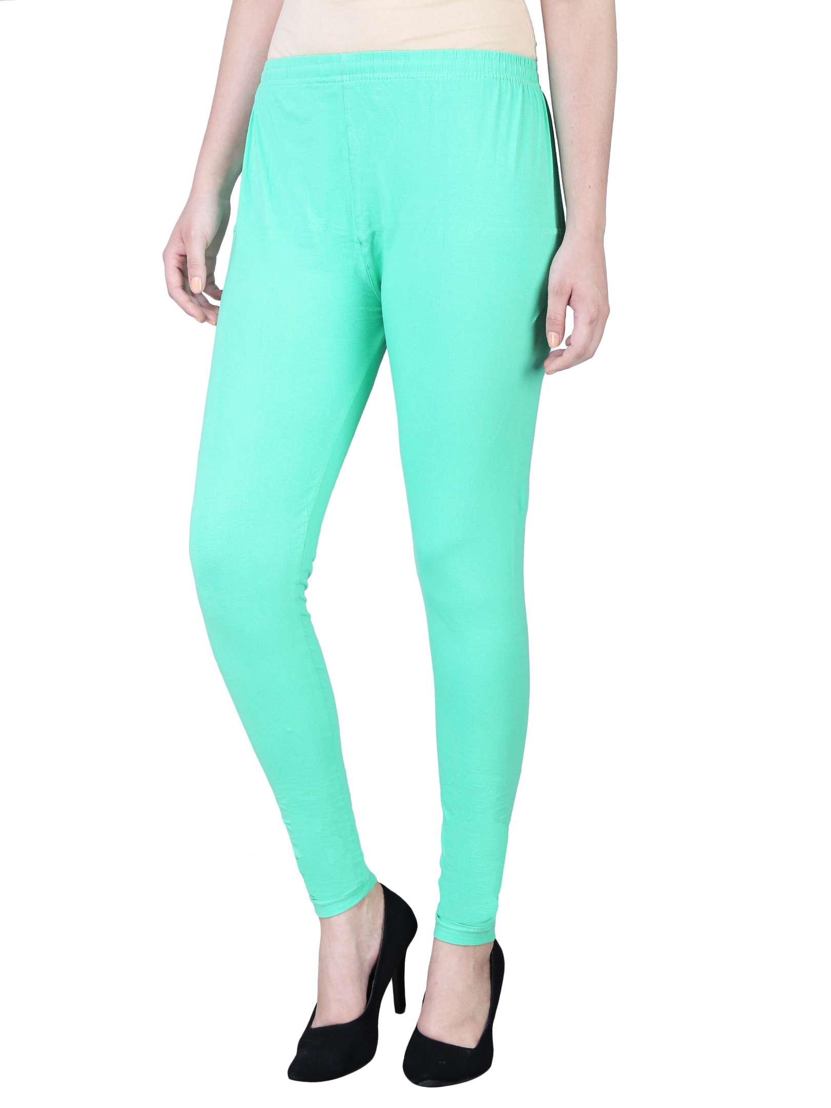 ankle length solid legging - 15766810 -  Standard Image - 1