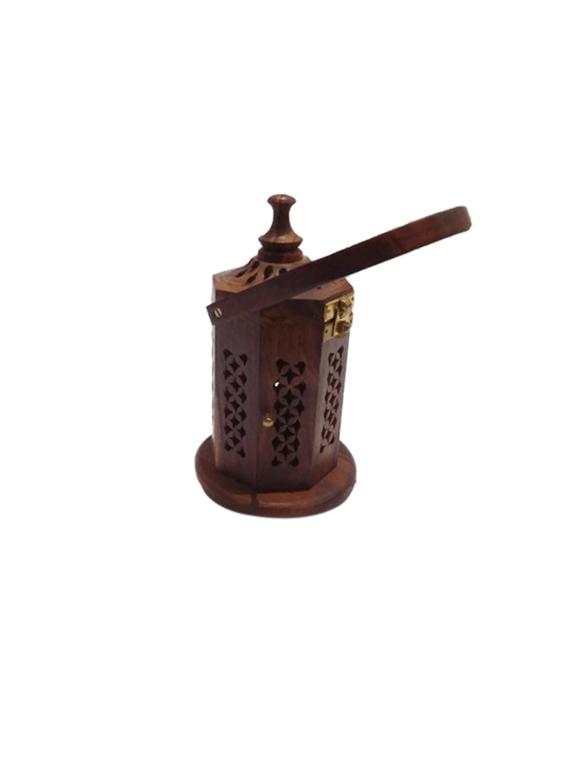 desi karigar letter box shaped lobandaan (dhoop stand) with handle - 15767759 -  Standard Image - 1