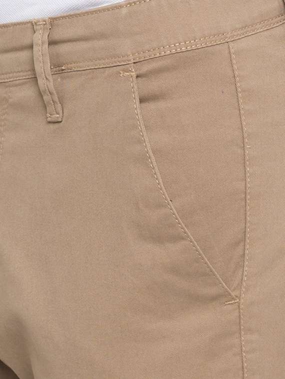 beige cotton chinos - 15772357 -  Standard Image - 4
