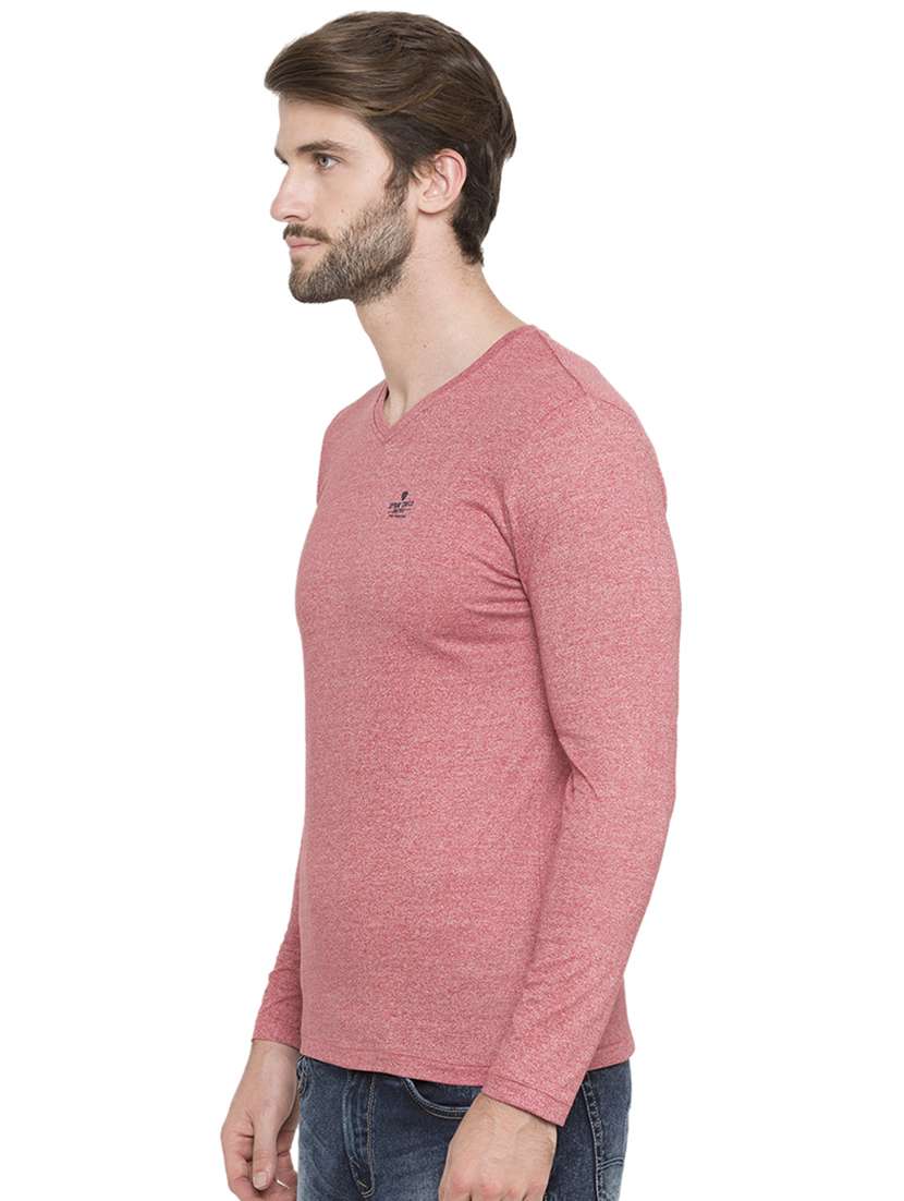 solid red long sleeves t-shirt - 15772909 -  Standard Image - 1