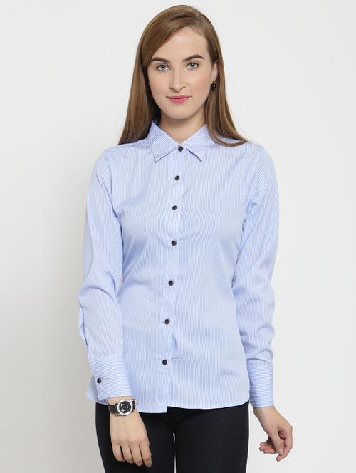 long sleeved striped shirt - 15778565 - Standard Image - 0