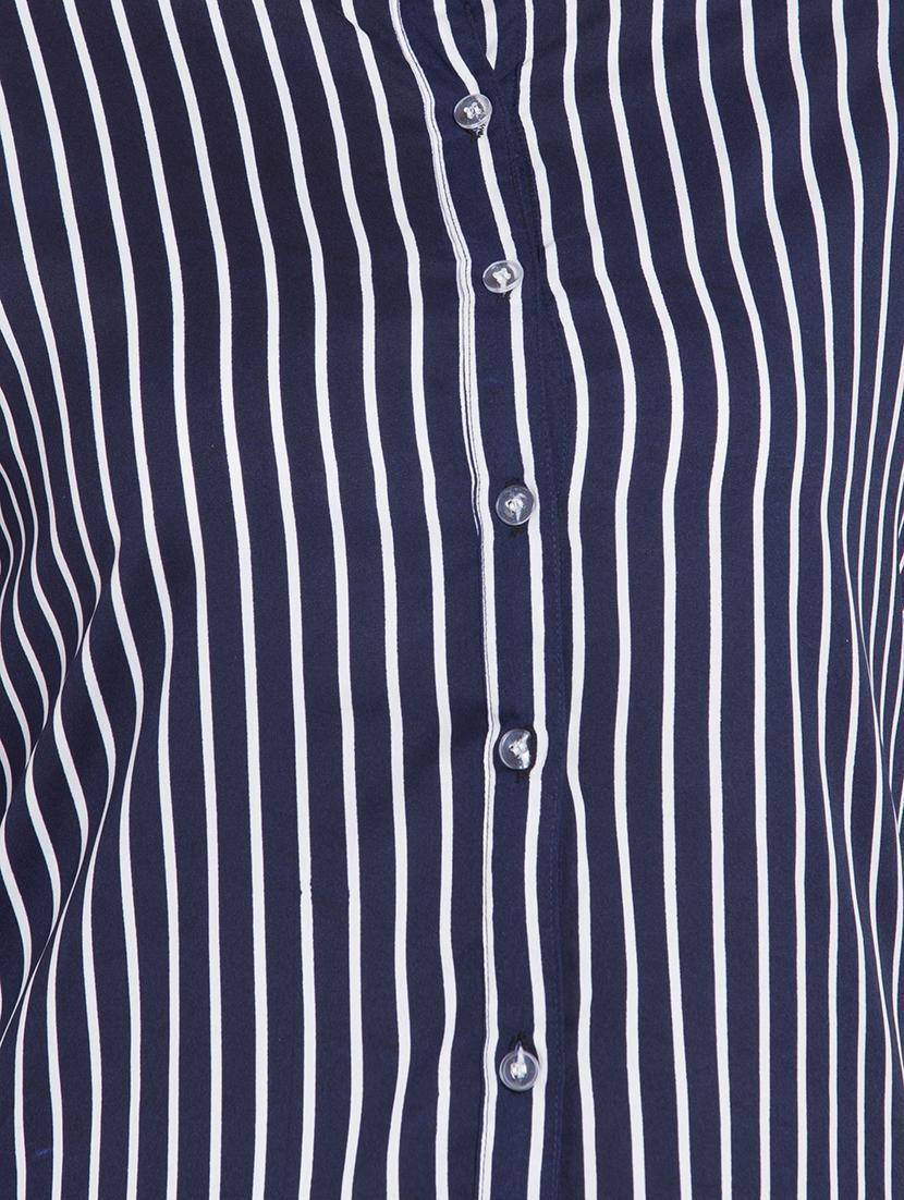 navy striped shirt - 15780058 - Standard Image - 4