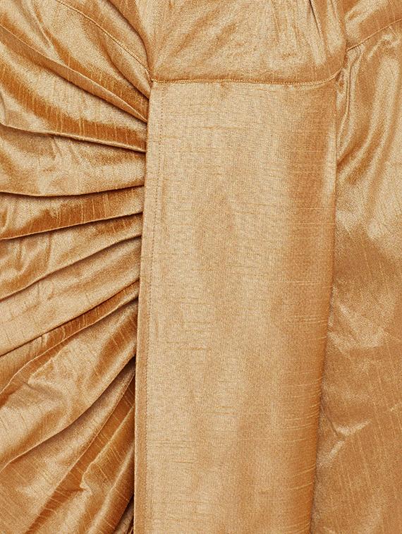 maroon silk blend embroidered dhoti kurta set - 15781717 - Standard Image - 4