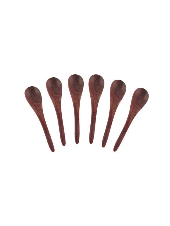 desi karigar wooden 6 ladles