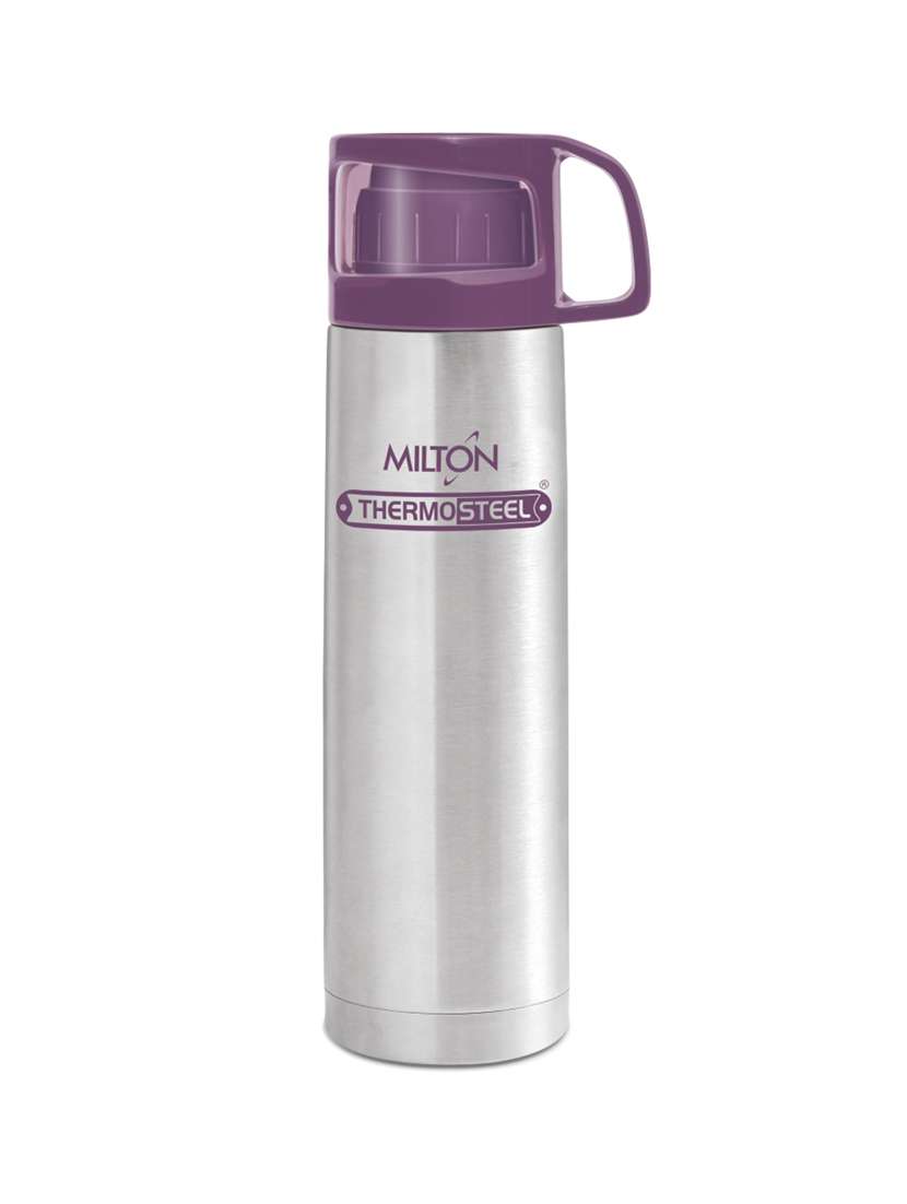 milton thermosteel glassy drinking cup lid, 1000 ml, purple