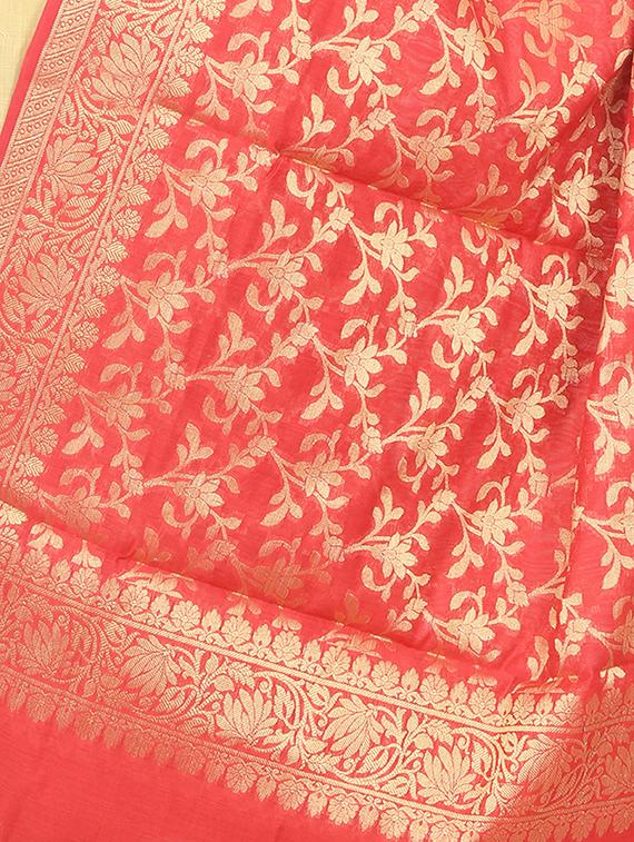 banarasi chanderi dupatta - 15791250 -  Standard Image - 1